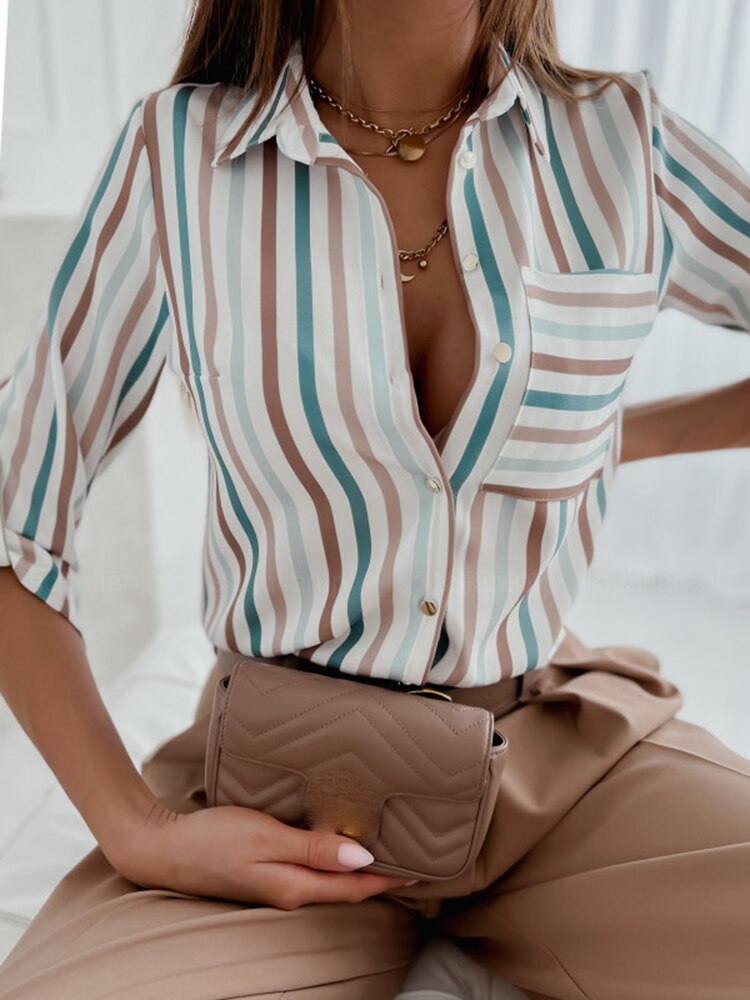 Fashion Floral Print  Shirt