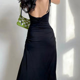 Backless Long Party Summer Women 2025 Clothes Maxi Dress