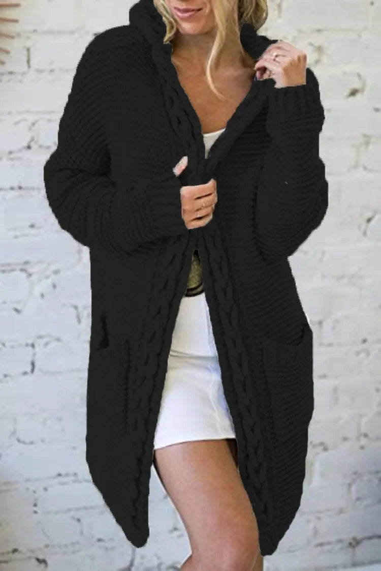 Fashion Women Sweaters 2025 Color Blocking V-neck Long Sleeve Casual Dough Twists Jerseys Coat