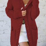 Fashion Women Sweaters 2025 Color Blocking V-neck Long Sleeve Casual Dough Twists Jerseys Coat