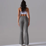 High Waist Flare Yoga Leggings Bottom