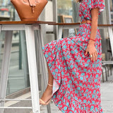 Summer Fashion Sexy Vintage Elegant Female Boho Dress