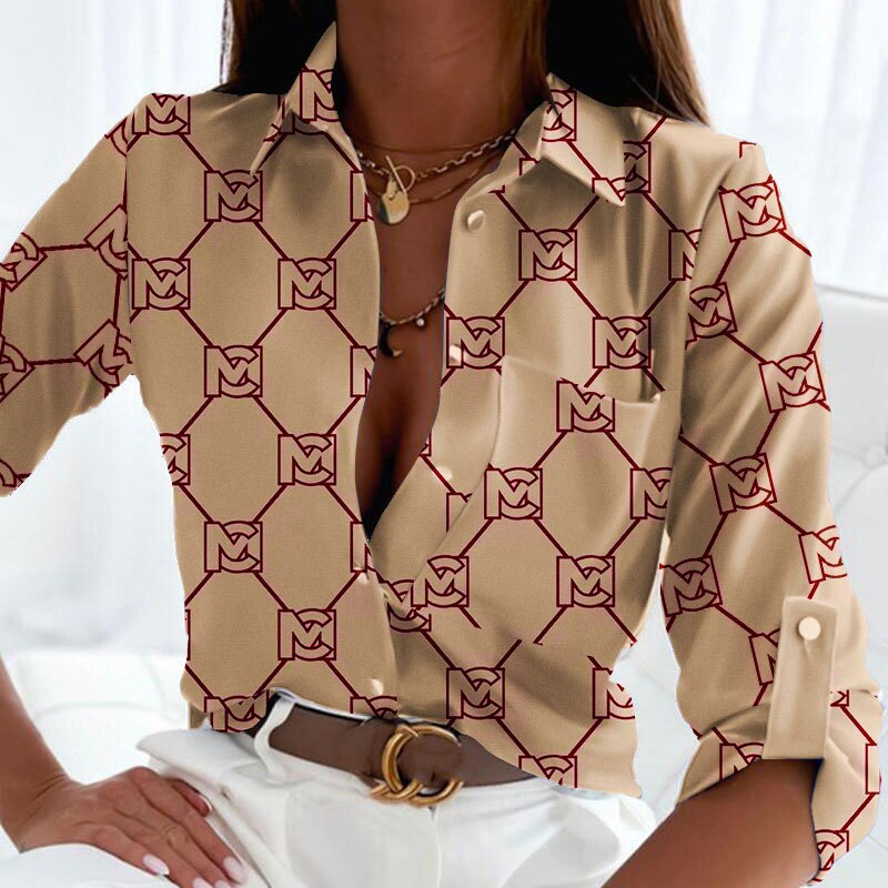 Floral Printing Single Button New Shirt