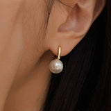 French Simple Imitation Pearl Women Temperament Wedding Party Jewelry Accessories Earring