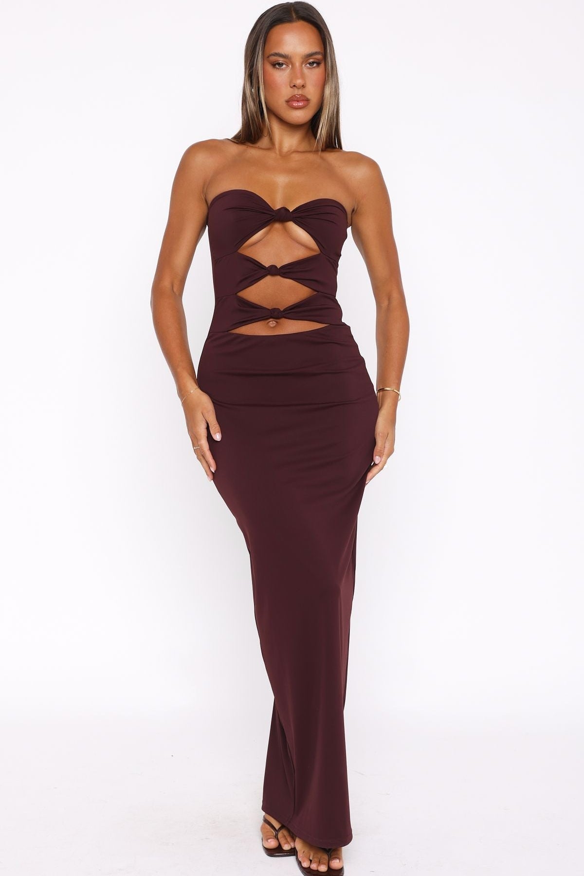 Life After Love Maxi Dress Chocolate