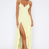 Summer Solstice Maxi Dress Lemon