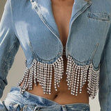 Fashion High Street Denim Coats