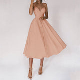 Gosfairy  Women Sexy Ball Gown Prom Sage Green Dresses