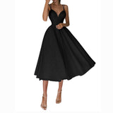 Gosfairy  Women Sexy Ball Gown Prom Sage Green Dresses