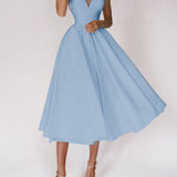 Gosfairy  Women Sexy Ball Gown Prom Sage Green Dresses