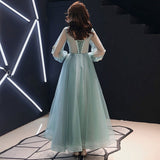 Green Fantasy Fairy Prom Dresses Summer Wedding Dresses