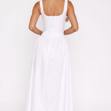 Summer Delight Maxi Dress White