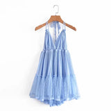 Summer Deep V Sexy Beach Holiday Casual Boho Dress