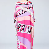 Multicolor Printed Elegant High Street Maxi Dresses