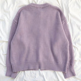 Sweaters Cardigans Warm Casual Arrival Solid Knitwear Loose Coat