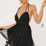 Summer Deep V Sexy Beach Holiday Casual Boho Dress