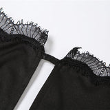 Sexy Backless Split Mini Dresses