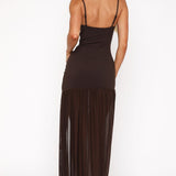 True Love Maxi Dress Chocolate