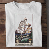Women T-shirt Tarot Print Tops Casual Ladies Basic