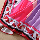 Multicolor Printed Elegant High Street Maxi Dresses
