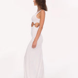 Sexy Hollow Sleeveless Maxi Dress