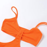 Sexy Cut Out Bodycon Summer Mini Dress