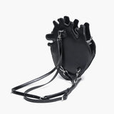 Original Dark Binding Chain Heart Punk Gothic Style Metal Sexy Shoulder Bag