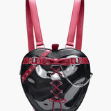 Hiatus Dark Belt Chain Apple Shoulder Gothic Strap Bow Backpack Bag