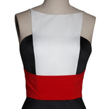 Women's Runway Designer Dresses Sexy Spaghetti Stripes Patchwork Color Block Fashion Hi-Low Party Prom Long Dresses