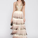 Women's Sexy Evening Prom Fashion Long Runway Designer Dresses