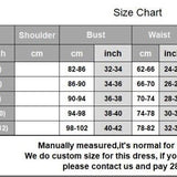 Embroidery Beaded Layered Fashion Mid Calf Dresses