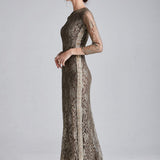 Lace Fashion Long Party Prom Dresses
