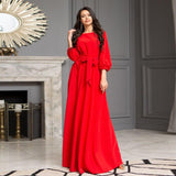 Bandage Maxi Long Dress