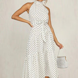 Boho Women Long A-Line Off Shoulder Elegant Sash Maxi Dress Women