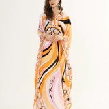 Loose Deisgn Plus Sizes Holiday Long Maxi Dresses
