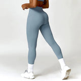 Hearuisavy Cross Push Up Women Running Fitness Female Workout Yoga Clothing Sports Leggings