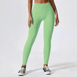 Hearuisavy High Breathable Fitness Female Stretch Workout Tights Push Up Sports Leggings