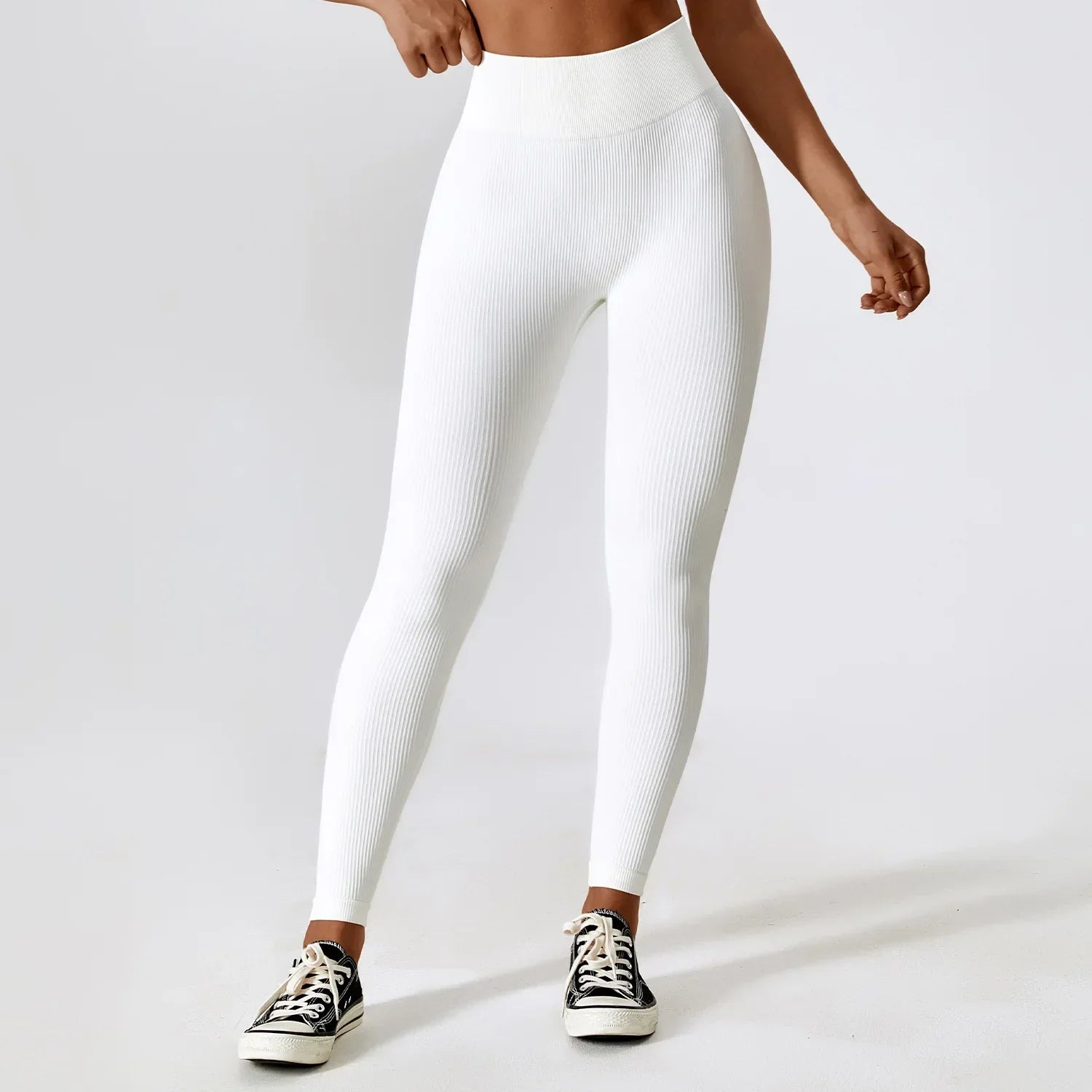 Hearuisavy High Breathable Fitness Female Stretch Workout Tights Push Up Sports Leggings
