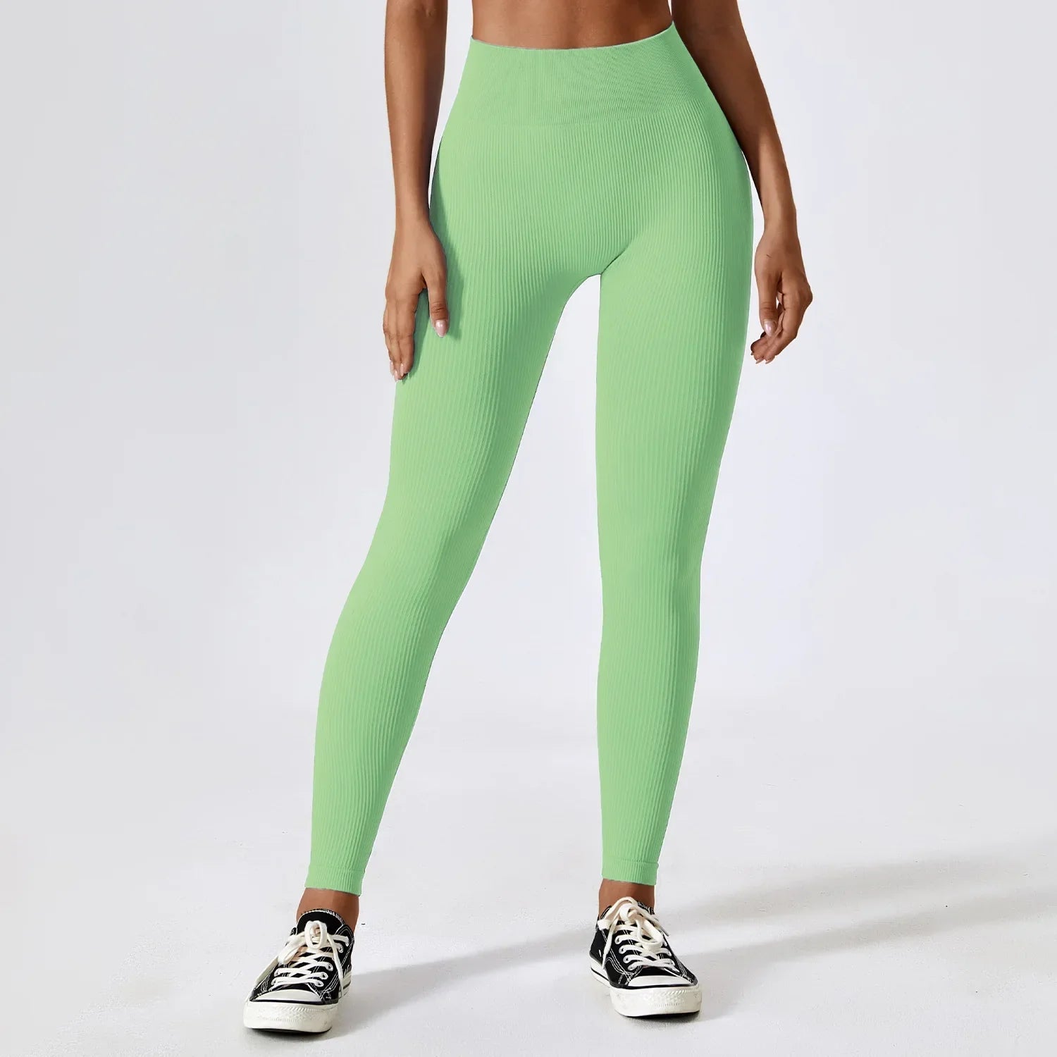 Hearuisavy High Breathable Fitness Female Stretch Workout Tights Push Up Sports Leggings