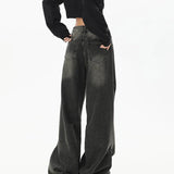 Harajuku Wide Leg Y2K Streetwear Jeans