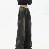 Harajuku Wide Leg Y2K Streetwear Jeans