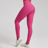 Waist Naked Feeling Woman Push Up Yoga Pants Running Workout Sports Leggings