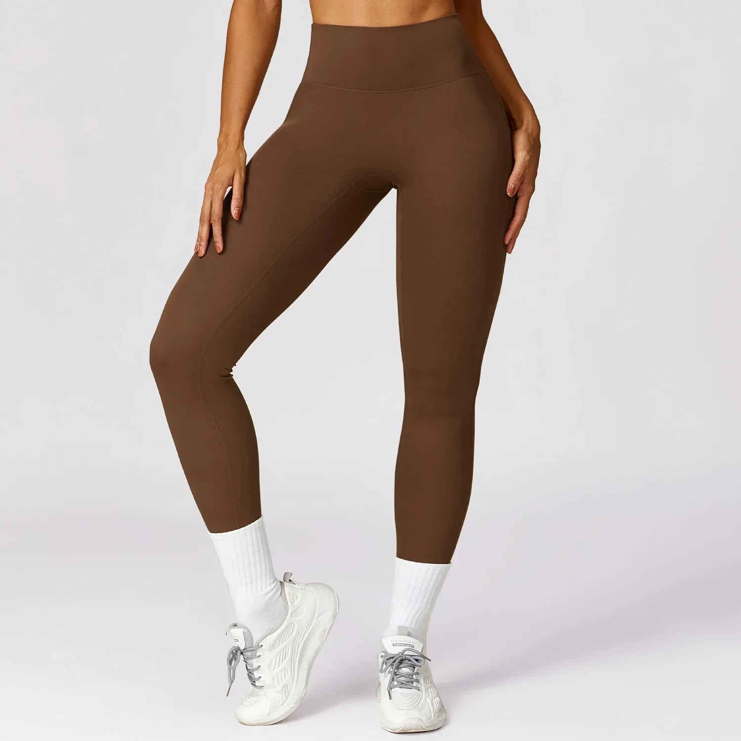 Waist Workout Breathable Running Tights Women Push Up Gym Train Sports Leggings
