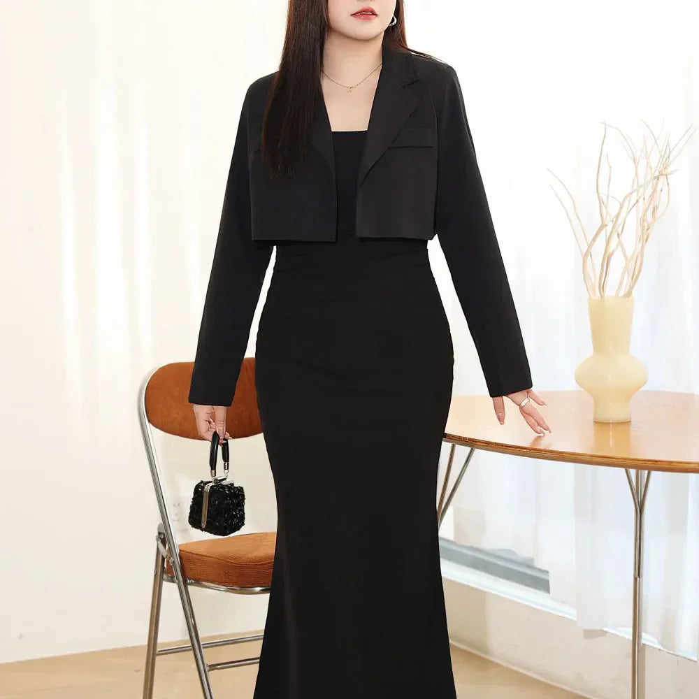 High Waisted Truncated Short Classic Spring Summer Plus Size Good Quality Jacket