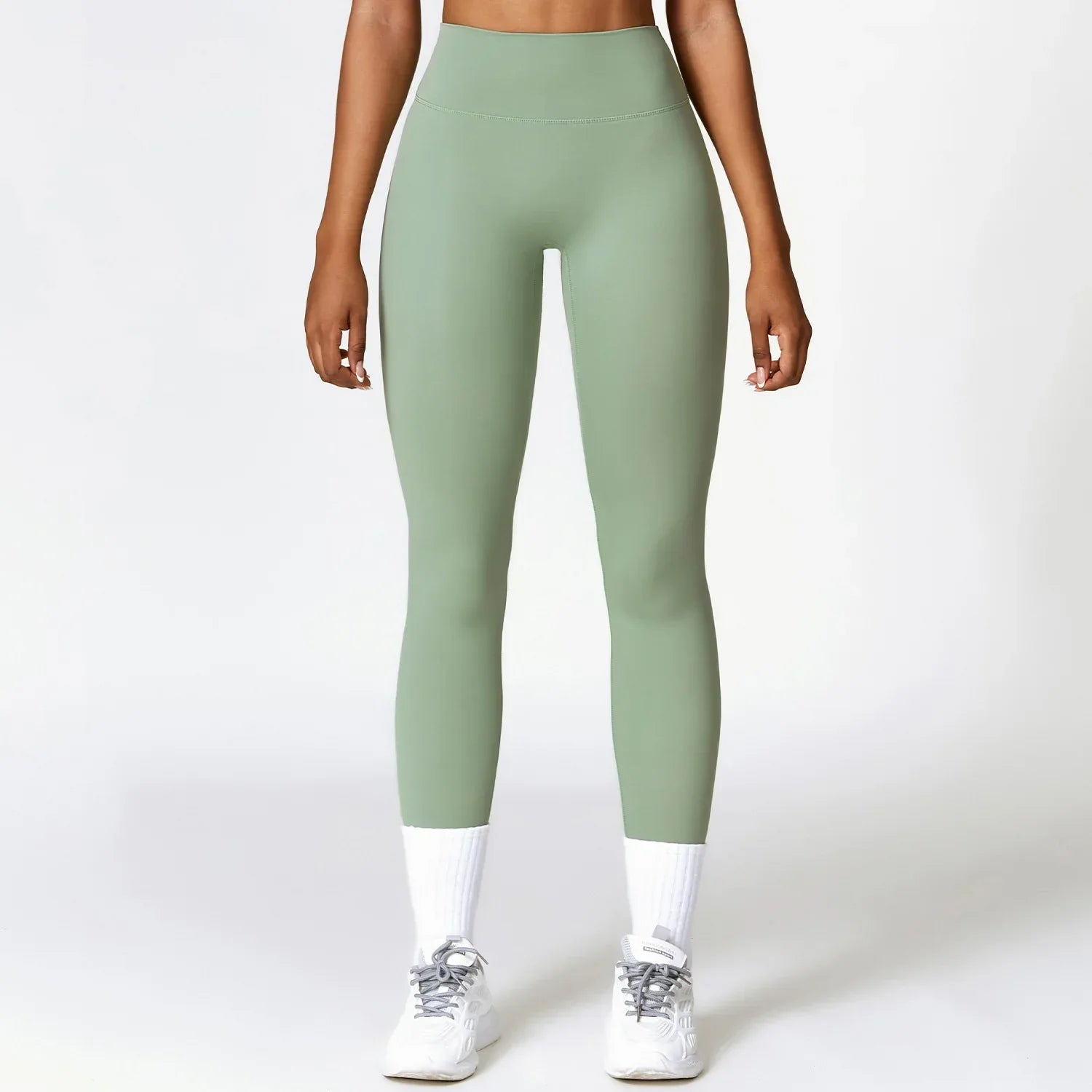 Quality Gym High Waist Running Fitness Workout Women Push Up Tights Yoga Clothes Sports Leggings