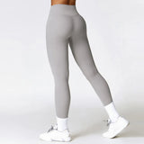 Quality Gym High Waist Running Fitness Workout Women Push Up Tights Yoga Clothes Sports Leggings