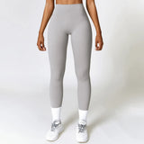 Quality Gym High Waist Running Fitness Workout Women Push Up Tights Yoga Clothes Sports Leggings