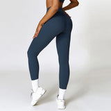 Quality Gym High Waist Running Fitness Workout Women Push Up Tights Yoga Clothes Sports Leggings