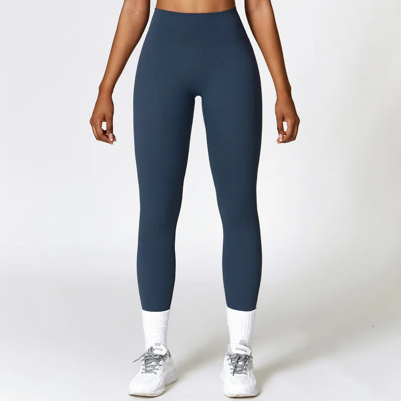 Quality Gym High Waist Running Fitness Workout Women Push Up Tights Yoga Clothes Sports Leggings