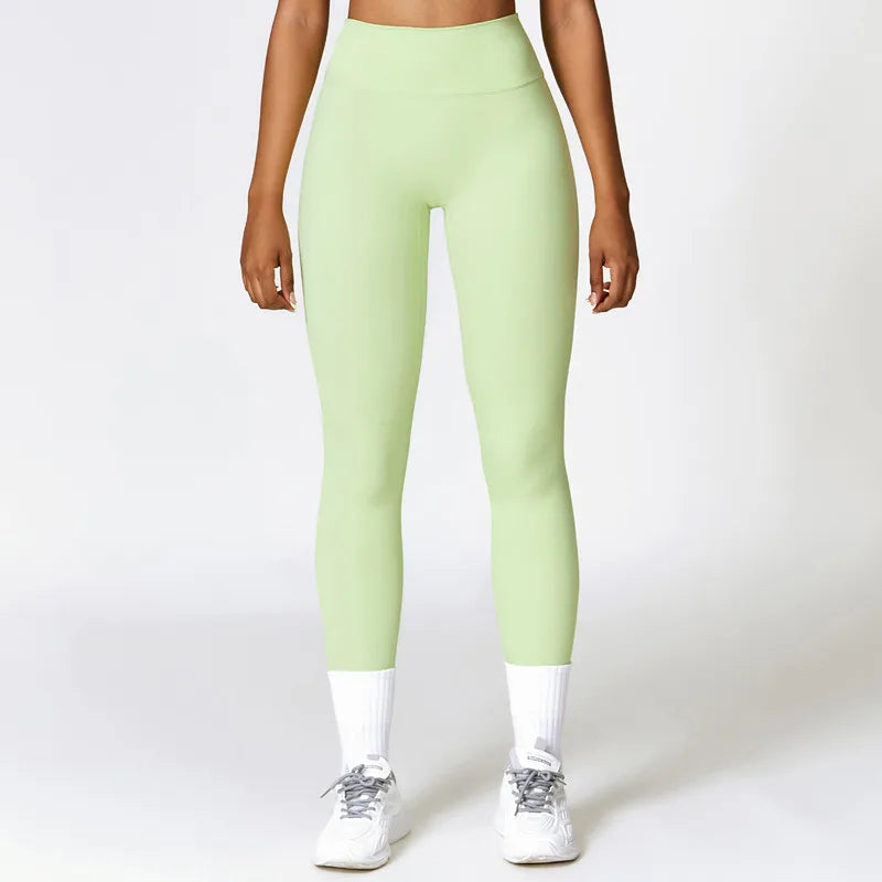 Quality Gym High Waist Running Fitness Workout Women Push Up Tights Yoga Clothes Sports Leggings